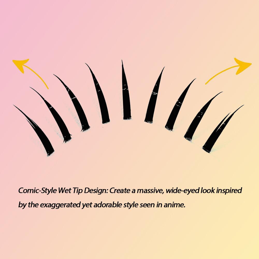 Wet Tip Comic Eye False Eyelas - Eyelash Extension Japanese Style 리뷰 및 가격