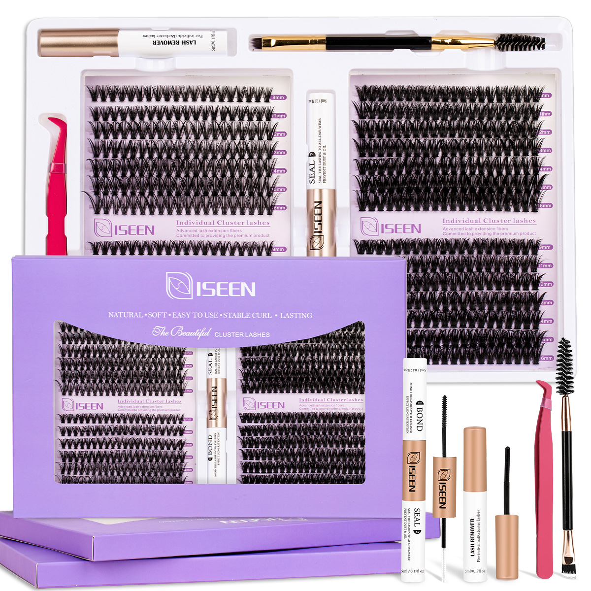 Eyelash Clusters Kit Soft Volu - Eyelash Extension Volume 리뷰 및 가격