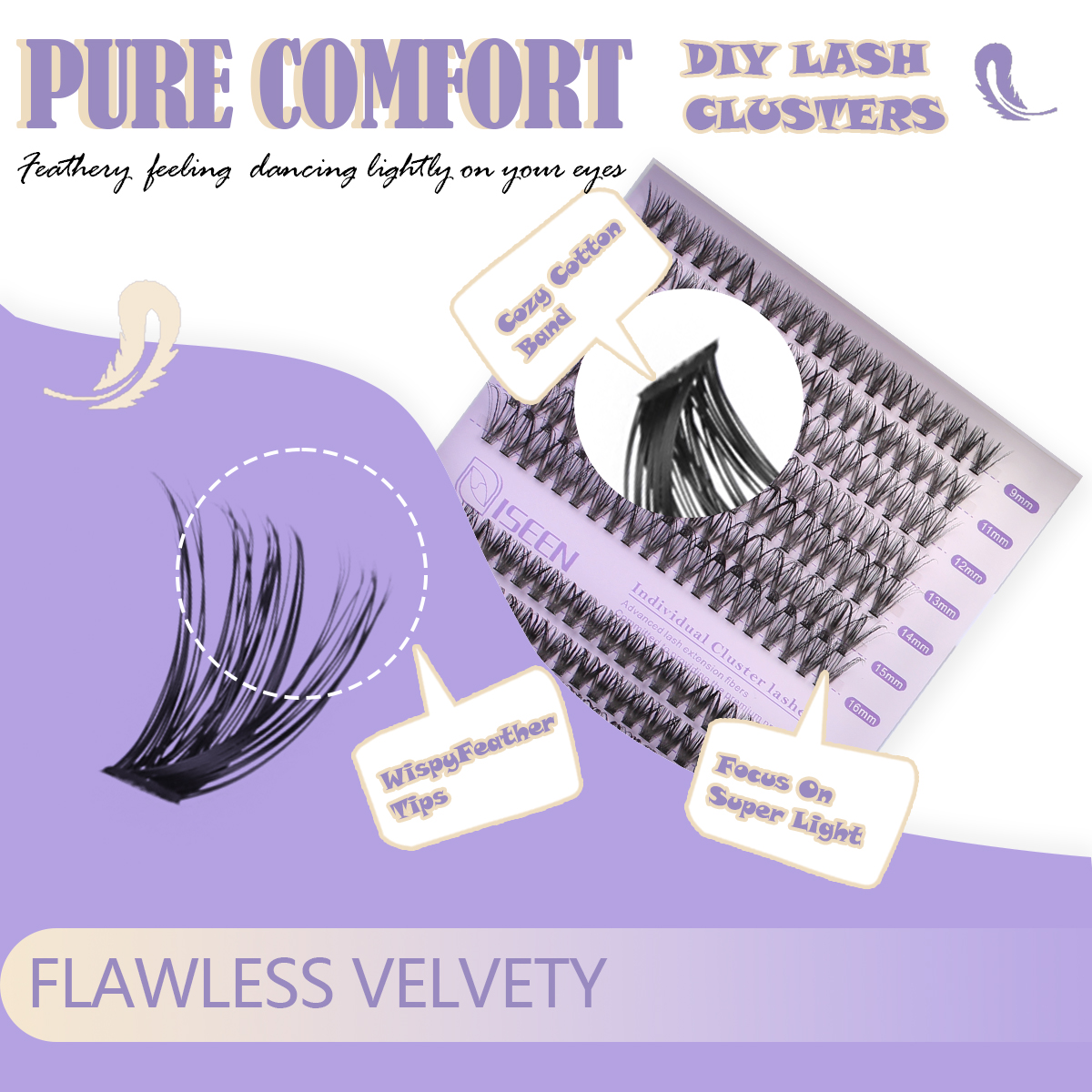 Eyelash Clusters Kit Soft Volu - Eyelash Extension Volume 리뷰 및 가격